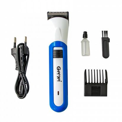 Машинка для стрижки GEMEI GM-702. Цвет: красный