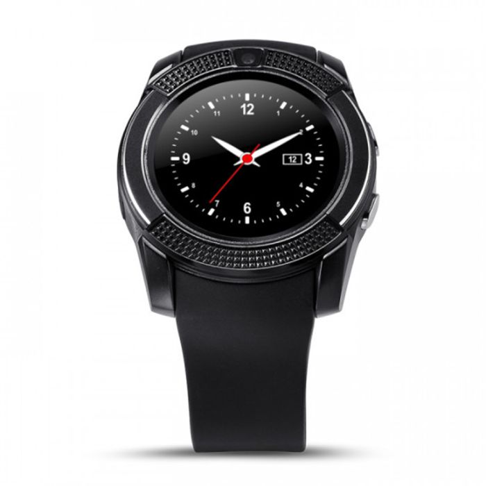Умные смарт-часы Smart Watch V8. Цвет: черный