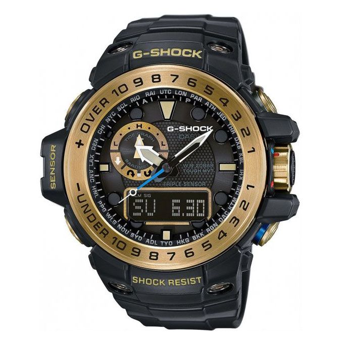 Часы наручные G-SHOCK GWN-1000GB. Цвет: золото