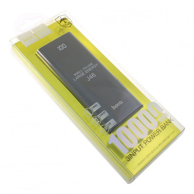 Мобильная зарядка павербанк Hoco Power Bank 10000mah J 46