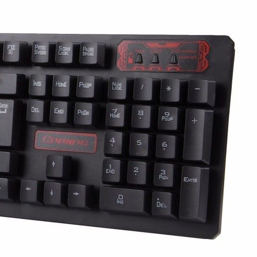 Клавиатура с мышкой HK-6500, игровой комплект мышь и клавиатура usb, клавиатура мышь комплекты