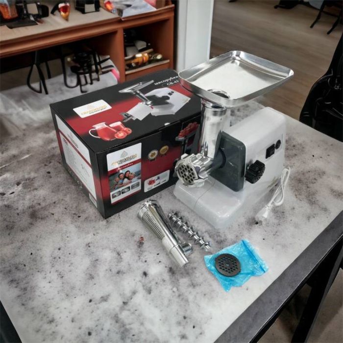 Мясорубка Crownberg CB-4212 с соковыжималкой, электромясорубка 2500W, мясорубка с металлическим редуктором