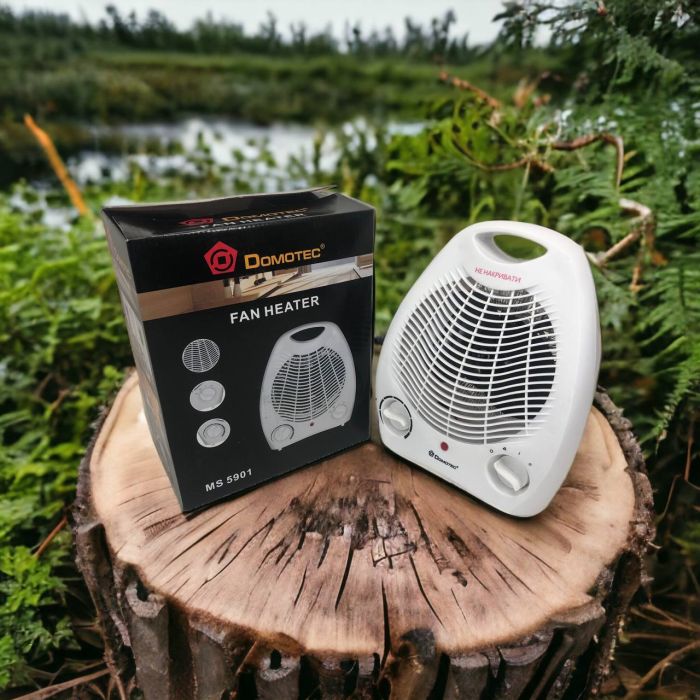 Обогреватель тепловентилятор (дуйка) Domotec MS-5901, Ветродуйка обогреватель, Электрическая дуйка, 2 квт