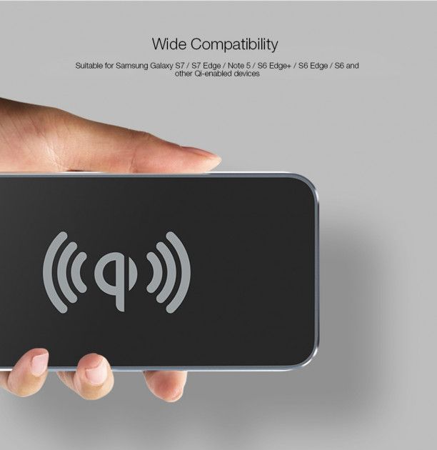 Беспроводное зарядное устройство AWEI W1 Wireless Charger. Цвет: белый
