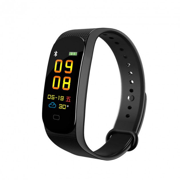 Фитнес браслет Smart Watch M5 Band Classic Black смарт часы-трекер. Цвет: черный