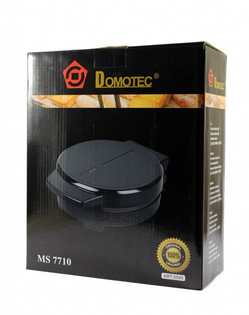Вафельница DOMOTEC MS-7710, вафельница электрическая бытовая, электровафельница, мультипекарь вафельница
