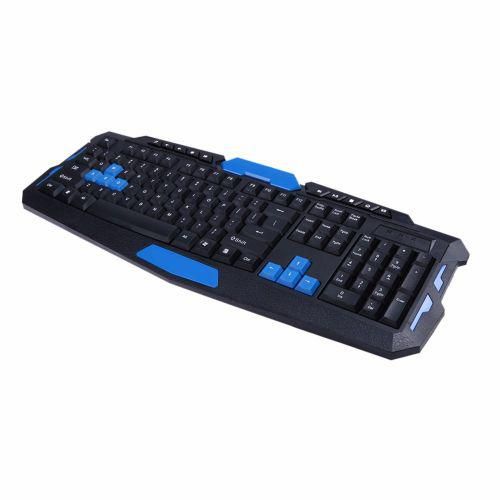 Клавиатура с мышкой HK-8100, игровая клавиатура и мышь для пк, беспроводная клавиатура и мышь