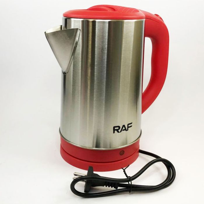 Электрочайник из нержавейки RAF R7883 2,3л. Цвет: красный