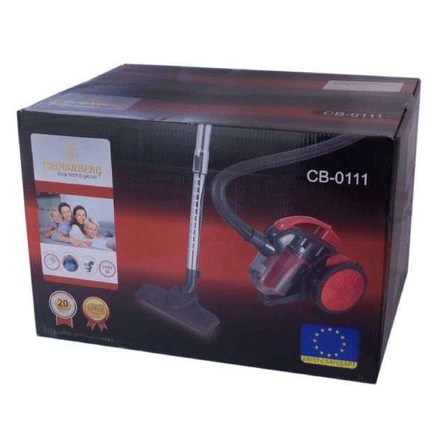 Колбовый мощный пылесос Crownberg CB-0111 2400W