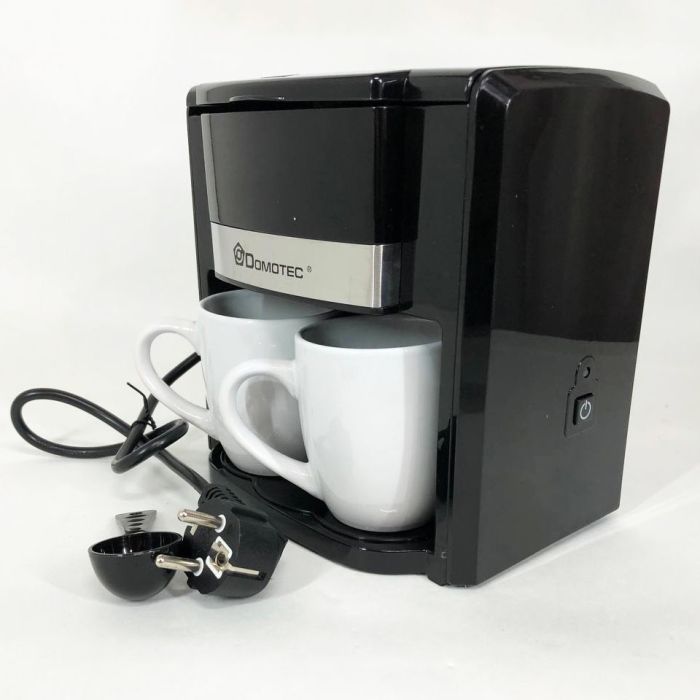 Капельная кофеварка Domotec MS-0708 500 Вт с двумя чашками