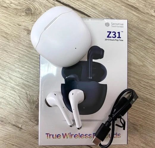 Беспроводные Вакуумные Bluetooth наушники в кейсе UKC True Wireless Earbuds Z31