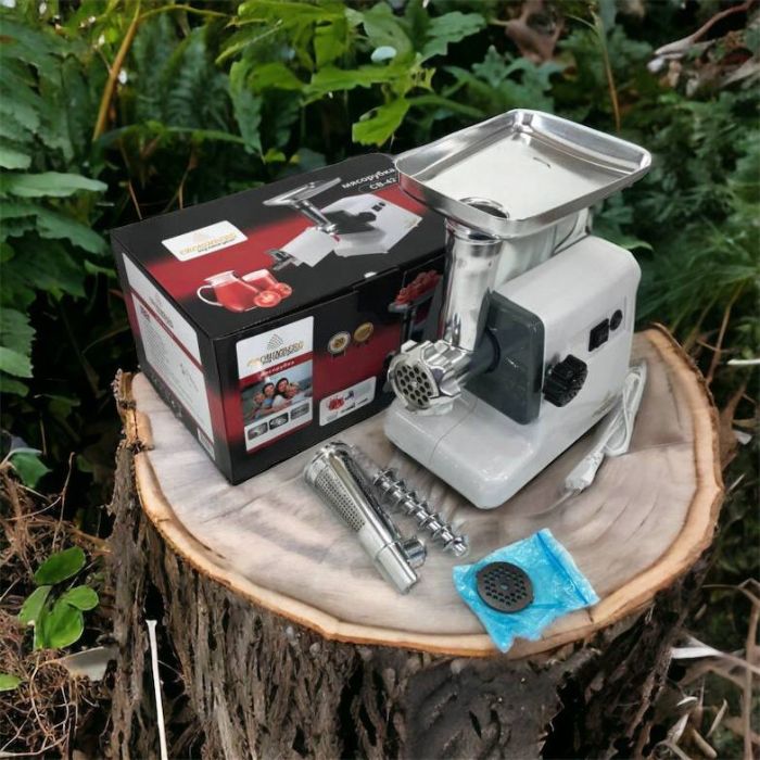 Мясорубка Crownberg CB-4212 с соковыжималкой, электромясорубка 2500W, мясорубка с металлическим редуктором