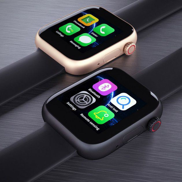 Умные смарт часы Smart Watch Z6 c SIM с камерой. Цвет: черный