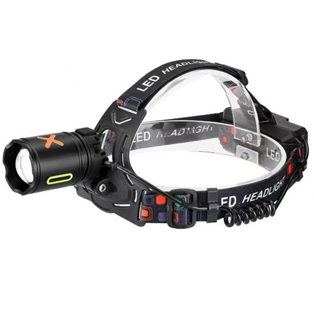 Фонарь налобный NIGHT VISION FLUORESCENCE CT012-P-TG, Фонарь аккумуляторный для рыбалки, Головной фонарик