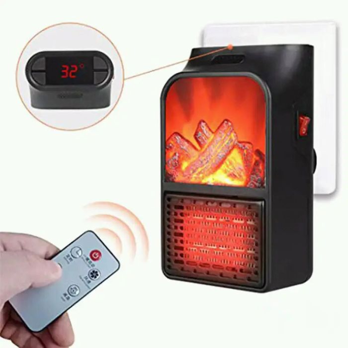 Портативный обогреватель Flame Heater 900 Вт, тепловой вентилятор, обогреватель для дома, ветродуйчик