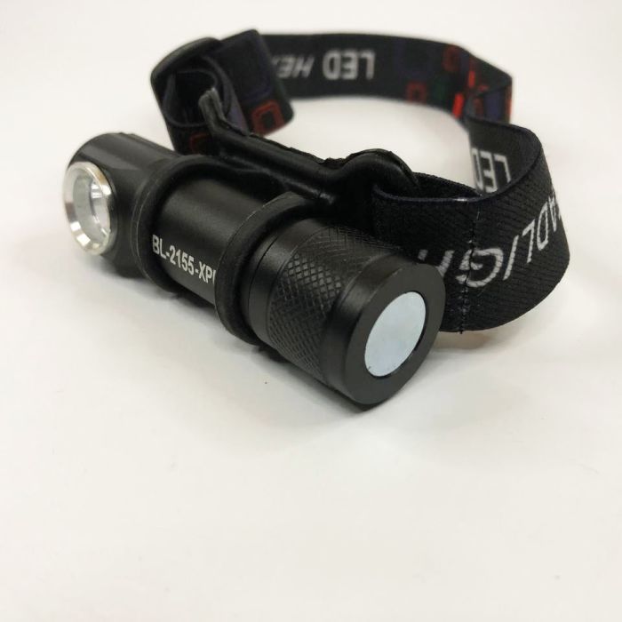 Налобный фонарь Police BL-2155-XPE + встроенный аккумулятор + USB, Мощный аккумуляторный налобный фонарик