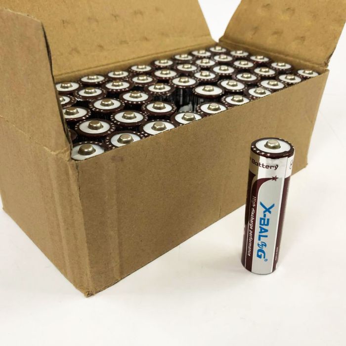 Литиевый аккумулятор 18650 X-Balog 8800mAh 4.2V Li-ion литиевая аккумуляторная батарейка для фонариков