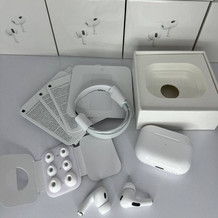 Наушники Apple AirPods Pro 2. ТОП реплика (чип Airoha)