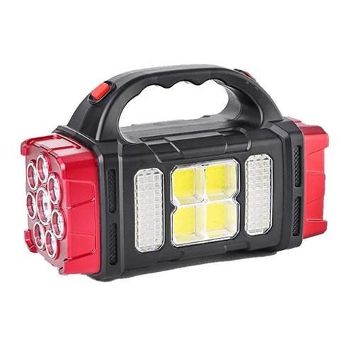 Фонарь кемпинговый с солнечной панелью и повербанком HB-1678-2х8LED-6COB, фонарь кемпинговый светодиодный