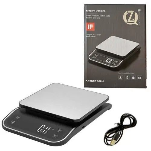 Весы кухонные X-1, 5кг (0,1г), 3xAAA/USB, электронные весы для взвешивания продуктов, весы кулинарные