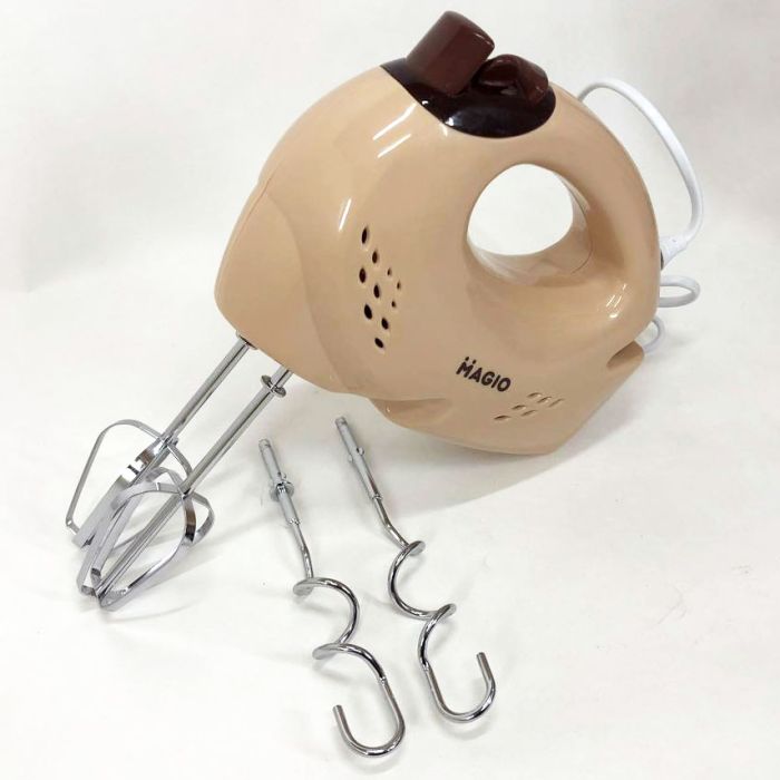 Миксер MAGIO MG-950, двухвенчиковый миксер, хороший миксер, лучший ручной миксер, ручной миксер для кухни