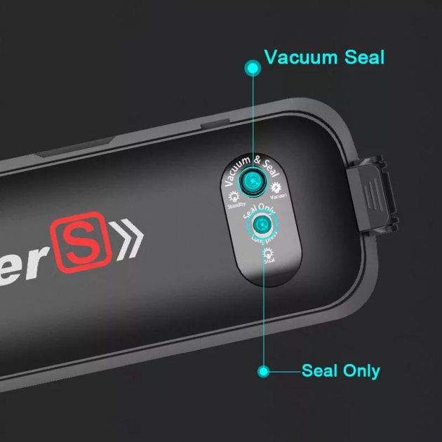 Вакуумный упаковщик VACUUM SEALER LP-11 (S+) новая модель две кнопки. Цвет: белый
