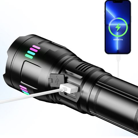 Фонарь NIGHT VISION FLUORESCENCE G01-PM50-TG, Мощный карманный фонарик, Сильный фонарик