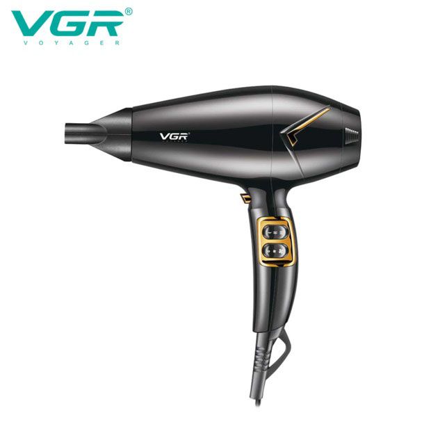 Мощный электрический профессиональный фен для волос VGR V-423 1800-2200W, Женский фен для волос