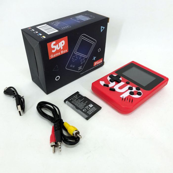 Приставки денди Sup Game Box 500 игр, Игровые приставки к телевизору для детей, Портативная ретро консоль