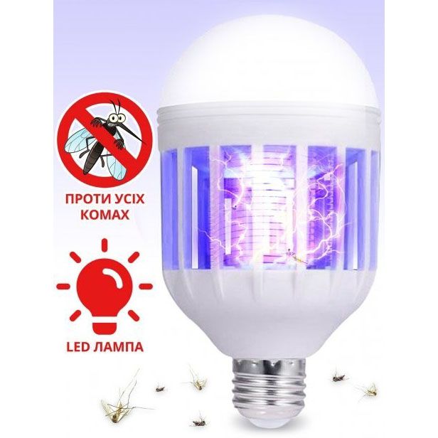 Светодиодная лампа приманка для насекомых Zapp Light, электрическая ловушка для насекомых, противомоскитная лампа от комаров