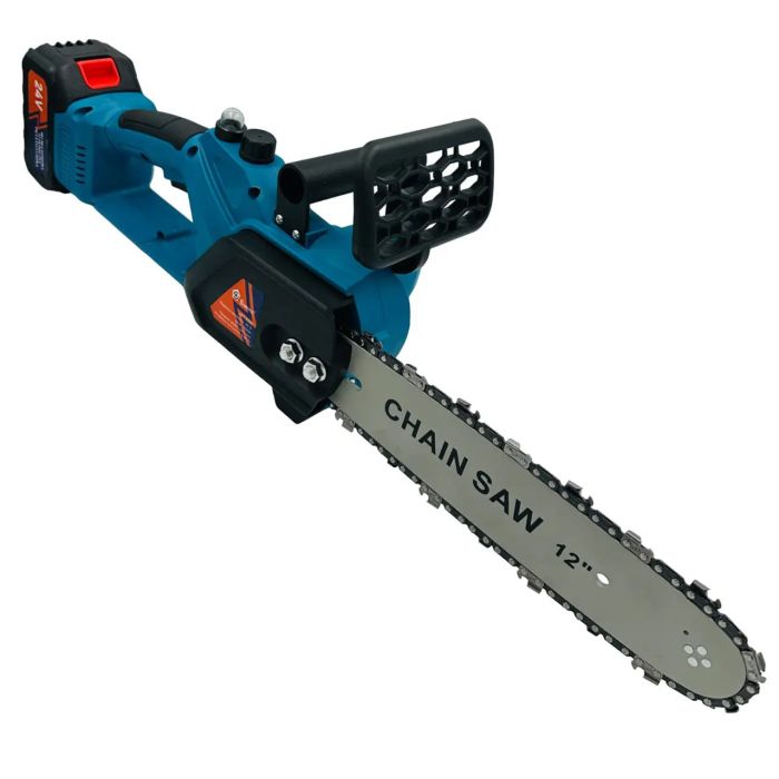 Аккумуляторная цепная пила Chain Saw 12'' (30см) DOMOTEC Цепная Пила на аккумуляторах для дома