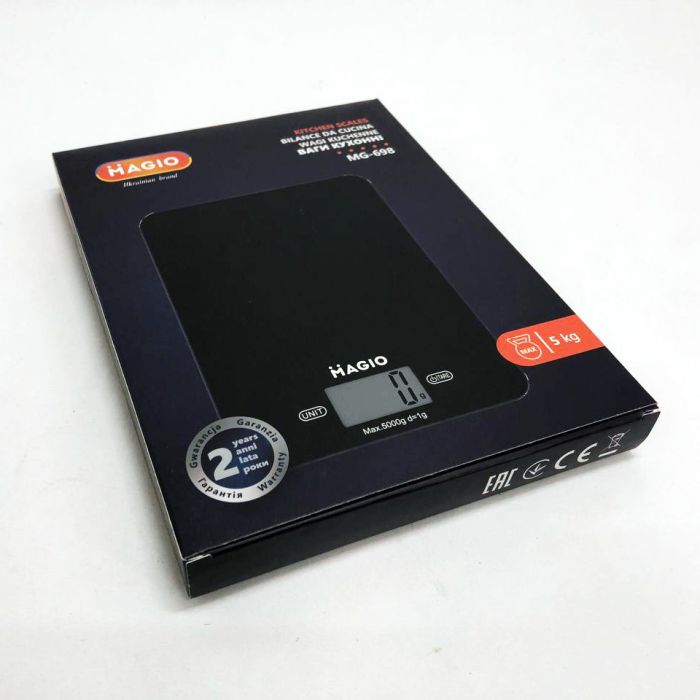 Весы кухонные электронные Magio MG-698, Кухонные весы для взвешивания продуктов, Весы пищевые