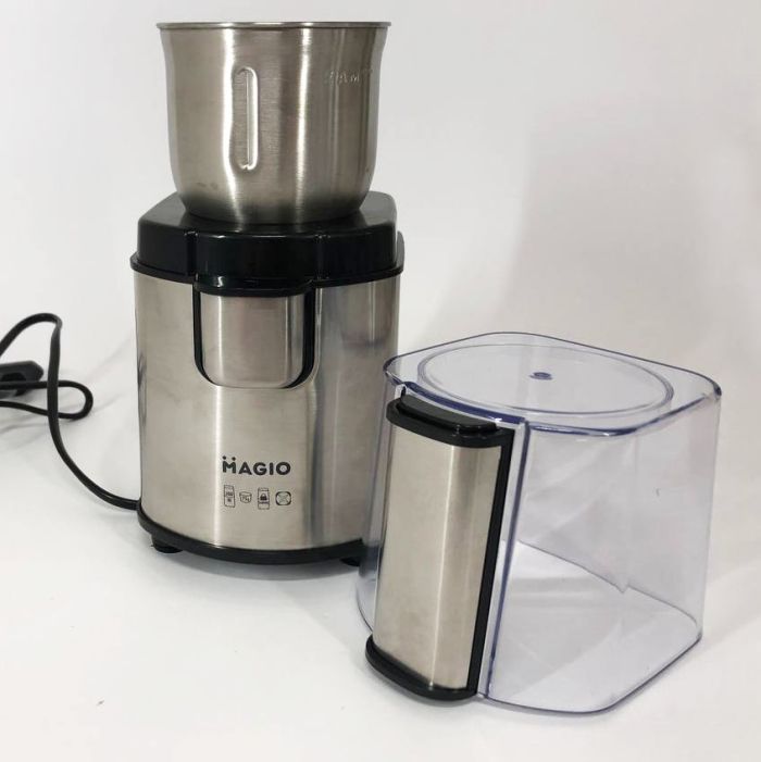 Кофемолка MAGIO MG-208 200 Вт, многофункциональная кофемолка, электрическая кофемолка измельчитель