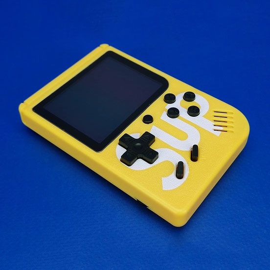 Игровая приставка консоль Sup Game Box 500 игр, игровые приставки к телевизору. Цвет: желтый