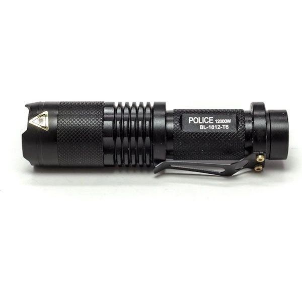 Аккумуляторный тактический фонарь Police BL-1812-T6, подствольный фонарик, яркий фонарик, качественный