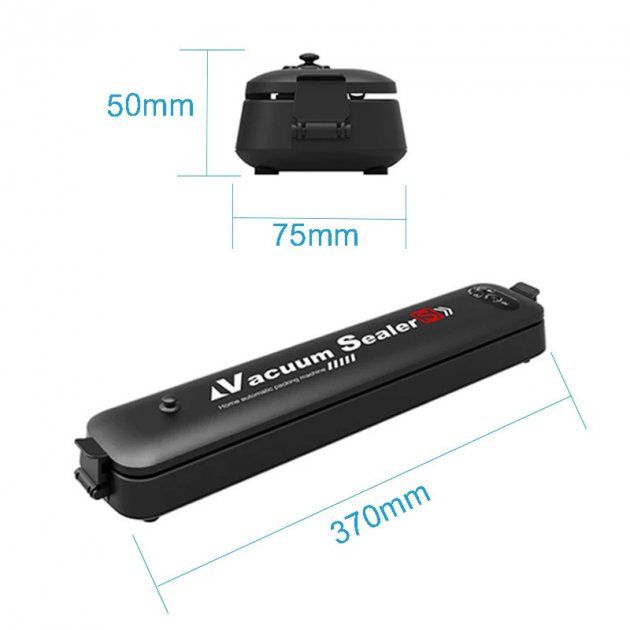 Вакуумный упаковщик VACUUM SEALER LP-11 (S+) новая модель две кнопки. Цвет: белый