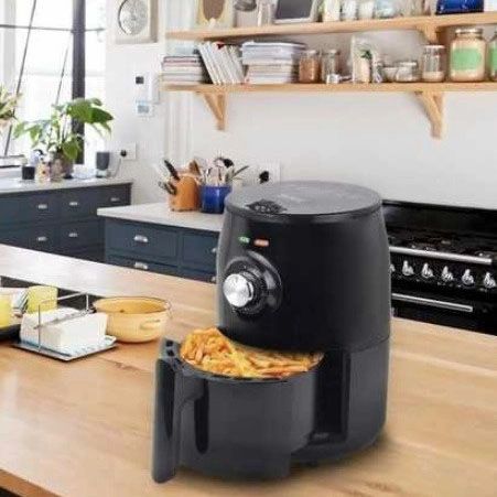 Фритюрница для дома с таймером Crownberg CB-5541 на 1.5 л безмасляная фритюрница 1200 Вт