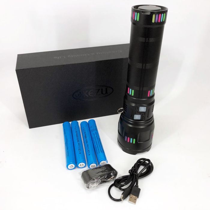 Фонарь NIGHT VISION FLUORESCENCE G02-PM50-TG, Мощный карманный фонарик, Сильный фонарик