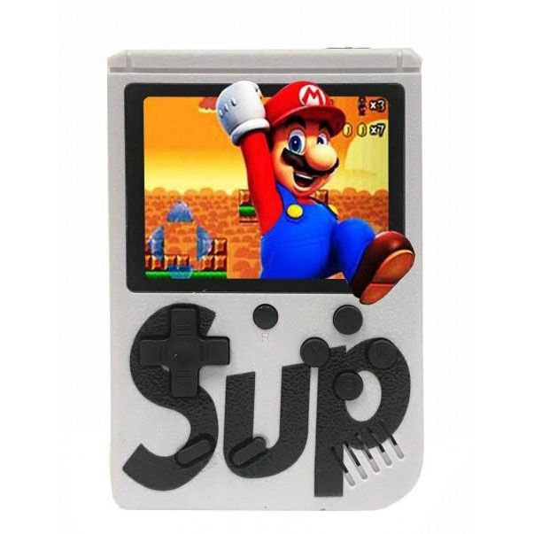 Игровая приставка консоль Sup Game Box 500 игр, Ретро приставка денди, Тетрис приставка. Цвет: белый