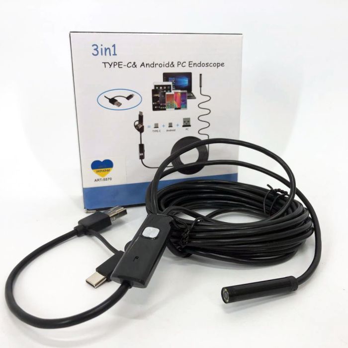 Эндоскоп профессиональный Usb Android Эндоскоп для смартфона Эндоскоп камера гибкий android