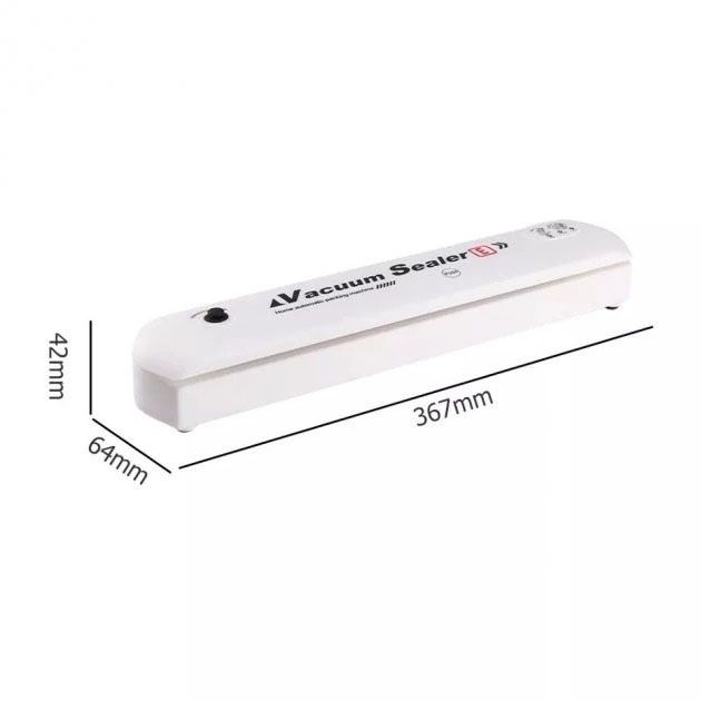 Вакуумный упаковщик VACUUM SEALER LP-11 (S+) новая модель две кнопки. Цвет: белый