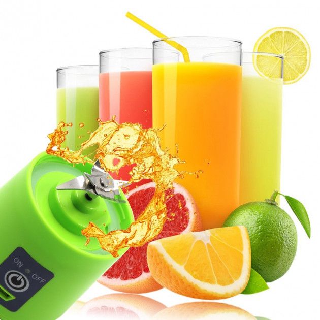 Блендер Smart Juice Cup Fruits USB. Цвет: фиолетовый