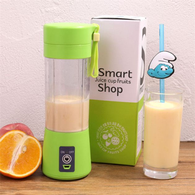 Блендер Smart Juice Cup Fruits USB. Цвет: фиолетовый