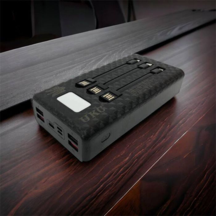 Портативная мобильная зарядка (Павербанк) POWER BANK SOLAR 60000MAH, переносной аккумулятор для телефона