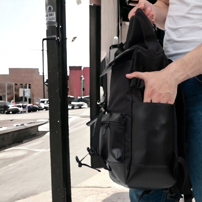 Рюкзак Rolltop мужской женский для путешествий и ноутбука, Ролтоп большой для города
