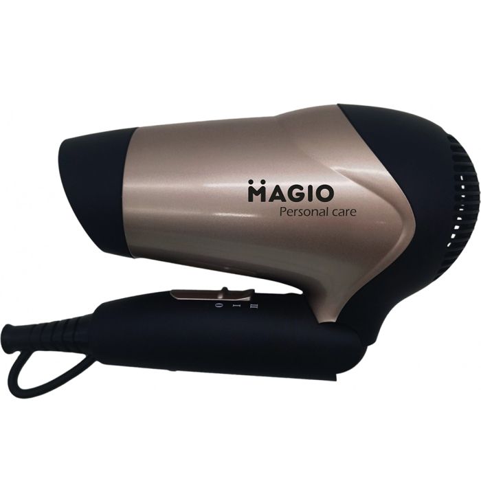 Фен дорожный Magio MG-156, Дорожный фен для волос, Фен для головы, Фен мощный, Классический фен для волос