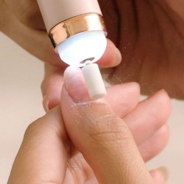 Фрезер для маникюра и педикюра Flawless Salon Nails, ручка фрезер для маникюра. Цвет: розовый