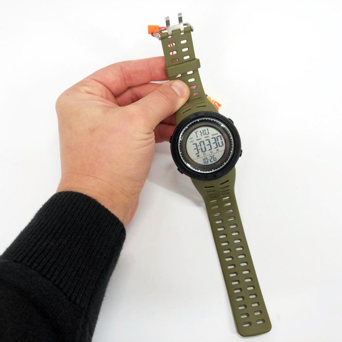 Часы наручные мужские SKMEI 1167AG ARMY GREEN, брендовые мужские часы. Цвет: зеленый