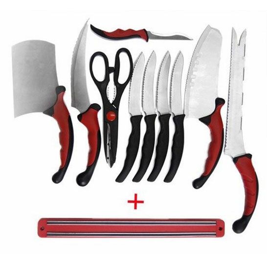 Набор кухонных ножей Contour Pro Knives 13 предметов, Набор кухонных принадлежностей набор ножей
