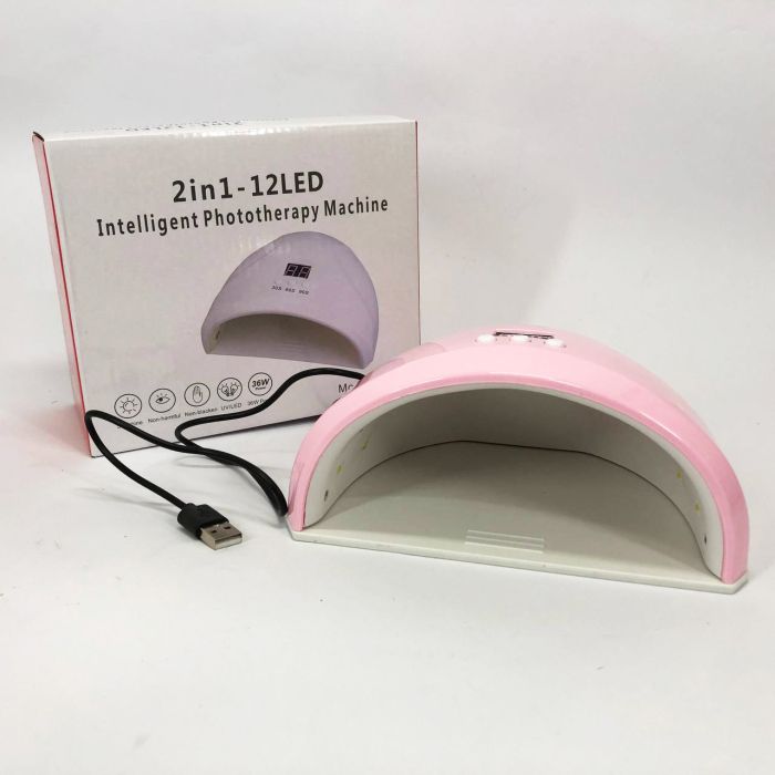 Сушилка для ногтей 36w FD 258 Beauty Nail, Лампа для сушки гель-лака дома, Универсальная лампа для сушки гель лака
